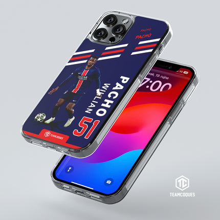 Coque joueur WILLIAN PACHO PARIS - TEAMCOQUES