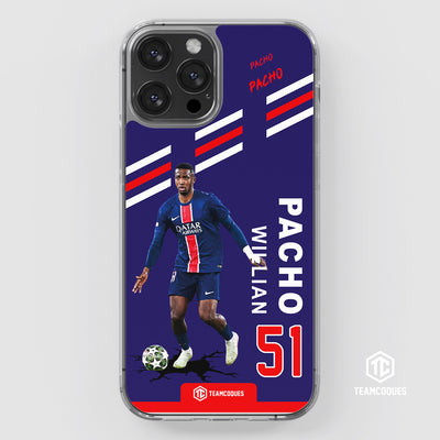 Coque joueur WILLIAN PACHO PARIS - TEAMCOQUES