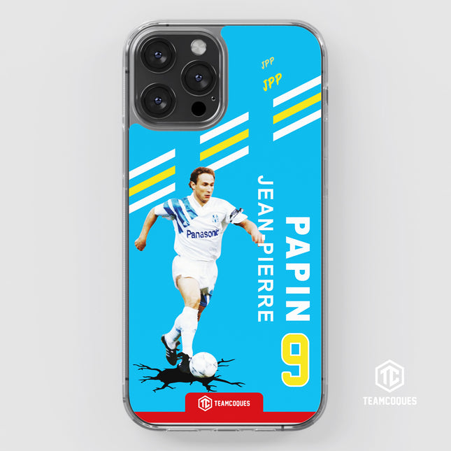 Coque joueur JEAN-PIERRE PAPIN MARSEILLE OM - TEAMCOQUES