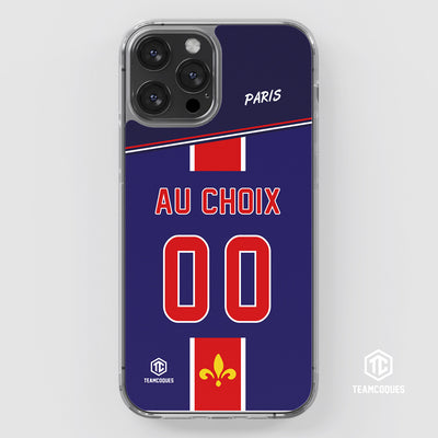 Coque foot PARIS SG PSG Domicile Hechter personnalisable - TEAMCOQUES