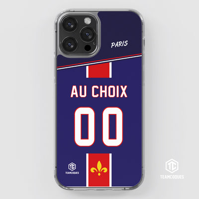 Coque foot PARIS SG PSG Domicile Hechter personnalisable - TEAMCOQUES