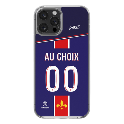 Coque foot PARIS SG Domicile 1 personnalisable - TEAMCOQUES