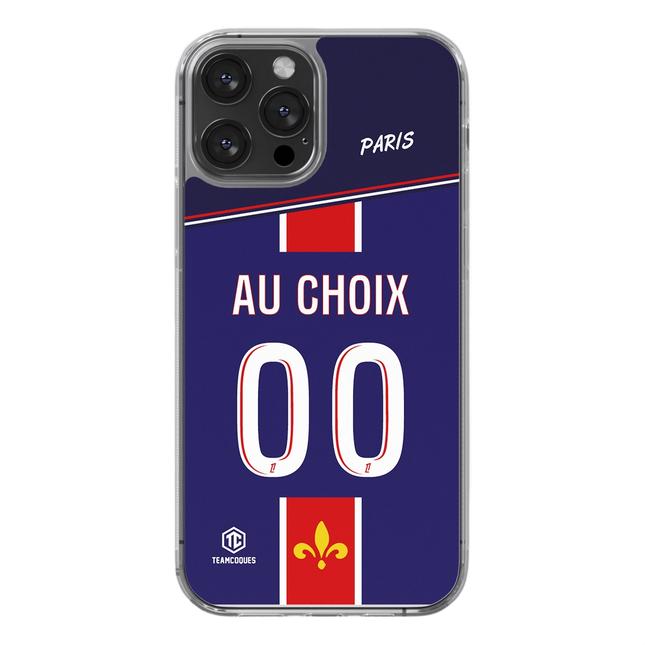 Coque foot PARIS SG Domicile 1 personnalisable - TEAMCOQUES