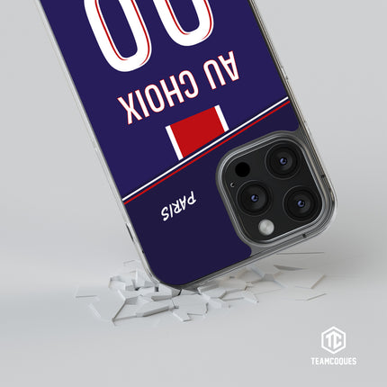 Coque foot PANAME PARIS Domicile 1 personnalisable - TEAMCOQUES