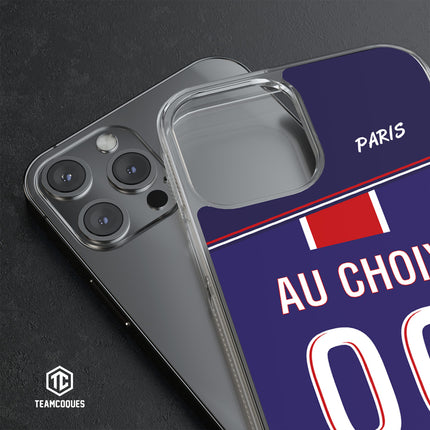 Coque foot PARIS SG PSG Domicile Hechter personnalisable - TEAMCOQUES