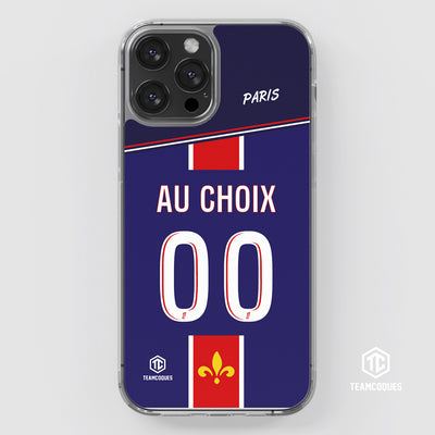 Coque foot PARIS SG PSG Domicile Hechter personnalisable - TEAMCOQUES