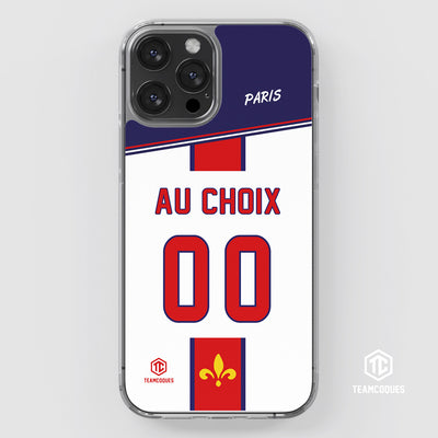 Coque foot PARIS SG PSG Extérieur Hechter personnalisable - TEAMCOQUES