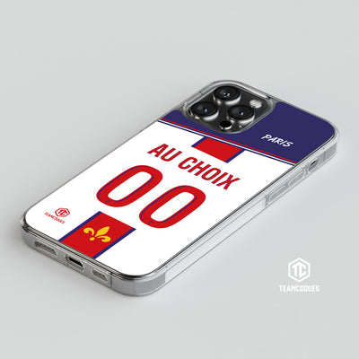 Coque foot PARIS SG PSG Extérieur Hechter personnalisable - TEAMCOQUES
