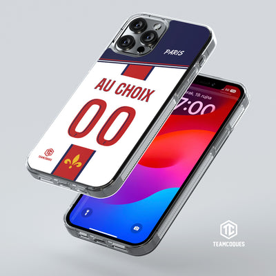 Coque foot PARIS SG PSG Extérieur Hechter personnalisable - TEAMCOQUES