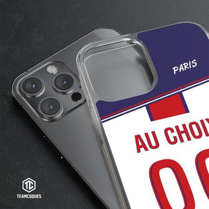 Coque foot PARIS SG PSG Extérieur Hechter personnalisable - TEAMCOQUES