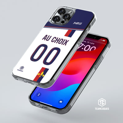 Coque foot PARIS SG PSG Extérieur Borelli personnalisable - TEAMCOQUES