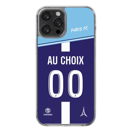 Coque foot PARIS FC PFC personnalisable - TEAMCOQUES