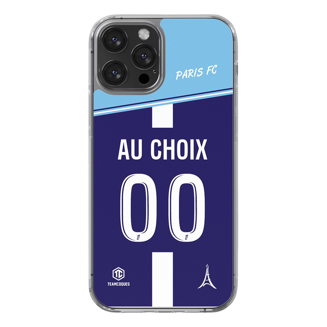 Coque foot PARIS FC PFC personnalisable - TEAMCOQUES