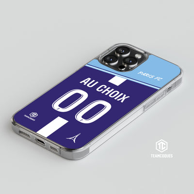 Coque foot PARIS FC PFC personnalisable - TEAMCOQUES