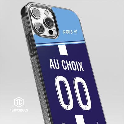 Coque foot PARIS FC PFC personnalisable - TEAMCOQUES