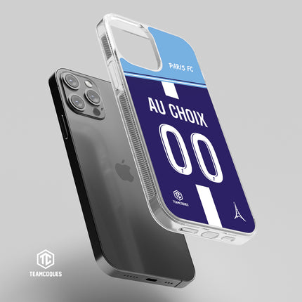Coque foot PARIS FC PFC personnalisable - TEAMCOQUES