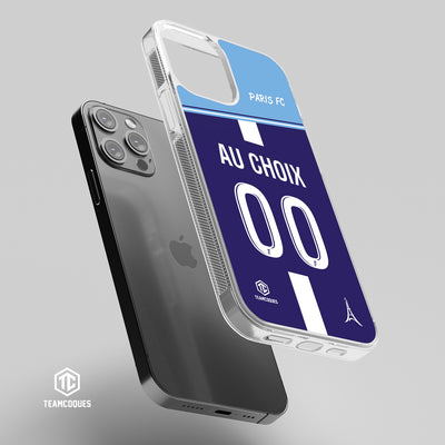 Coque foot PARIS FC PFC personnalisable - TEAMCOQUES