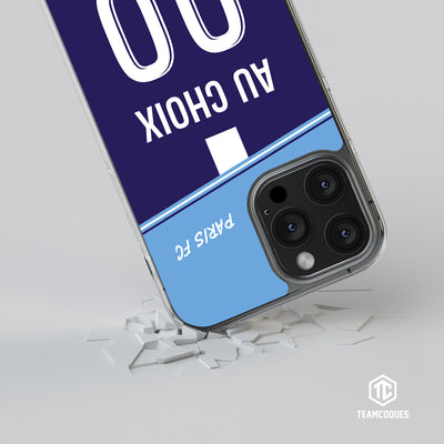 Coque foot PARIS FC PFC personnalisable - TEAMCOQUES