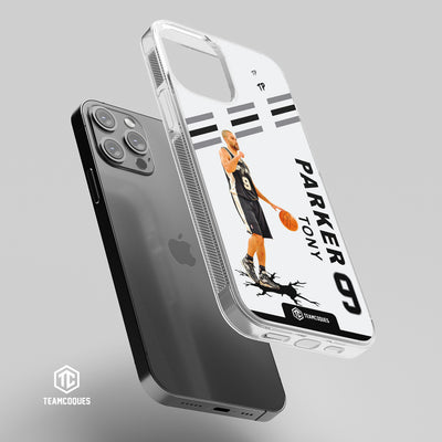 Coque joueur TONY PARKER SPURS SAN ANTONIO NBA - TEAMCOQUES