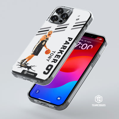 Coque joueur TONY PARKER SPURS SAN ANTONIO NBA - TEAMCOQUES
