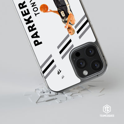 Coque joueur TONY PARKER SPURS SAN ANTONIO NBA - TEAMCOQUES