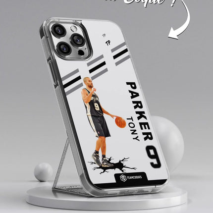 Vidéo Coque joueur TONY PARKER SPURS SAN ANTONIO NBA - TEAMCOQUES