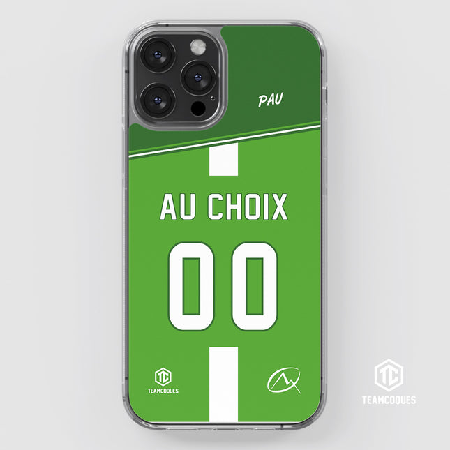 Coque rugby PAU SECTION personnalisable - TEAMCOQUES