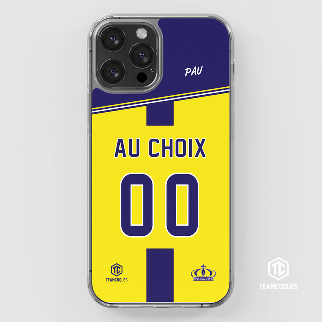 Coque foot PAU FC personnalisable - TEAMCOQUES