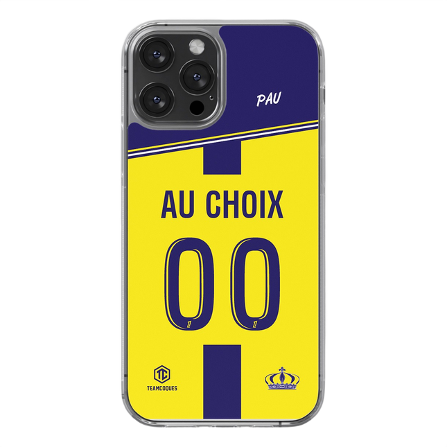 Coque foot PAU FC personnalisable - TEAMCOQUES