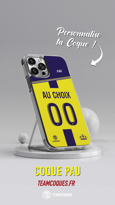 Vidéo Coque foot PAU FC personnalisable - TEAMCOQUES