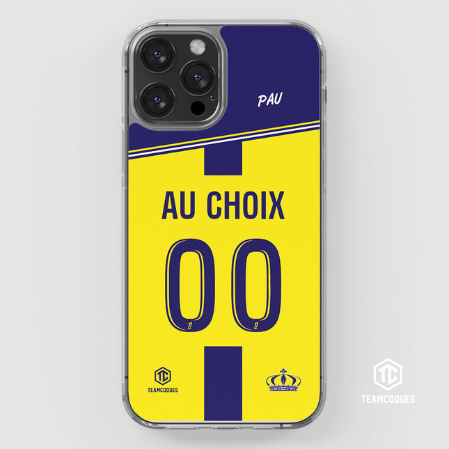 Coque foot PAU FC personnalisable - TEAMCOQUES