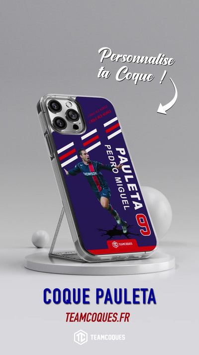 Vidéo Coque joueur PEDRO MIGUEL PAULETA PARIS - TEAMCOQUES