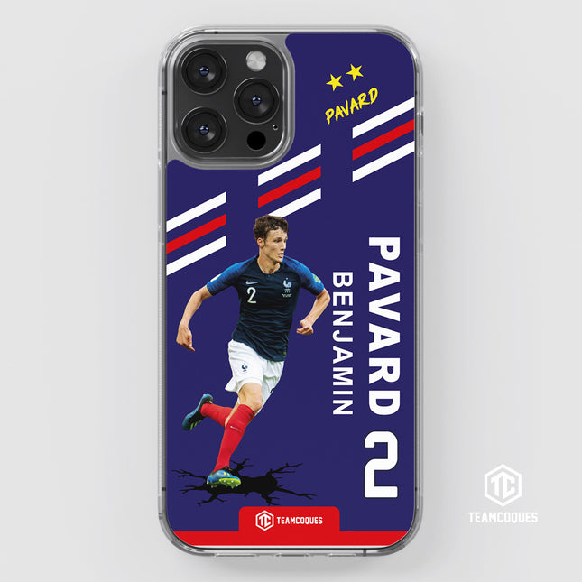 Coque joueur BENJAMIN PAVARD EQUIPE DE FRANCE EDF - TEAMCOQUES