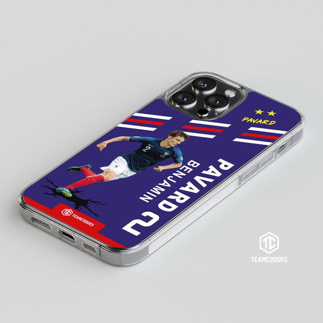 Coque joueur BENJAMIN PAVARD EQUIPE DE FRANCE EDF - TEAMCOQUES