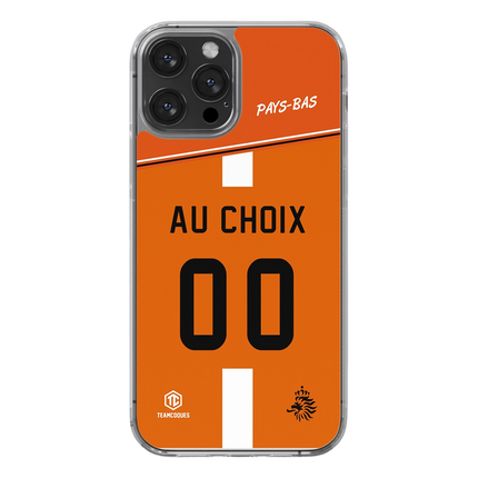 Coque foot PAYS-BAS personnalisable - TEAMCOQUES