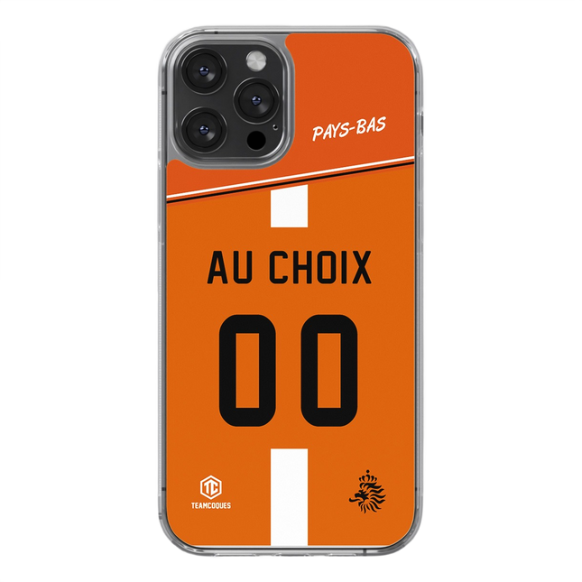 Coque foot PAYS-BAS personnalisable - TEAMCOQUES