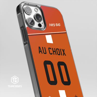 Coque foot PAYS-BAS personnalisable - TEAMCOQUES