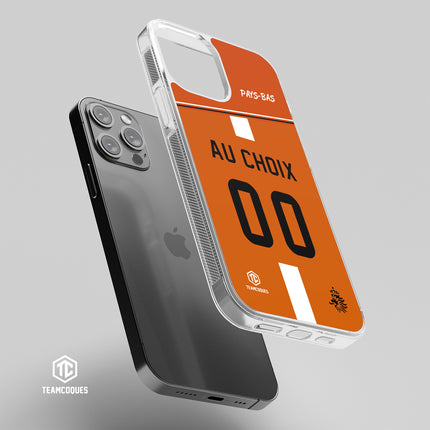 Coque foot PAYS-BAS personnalisable - TEAMCOQUES