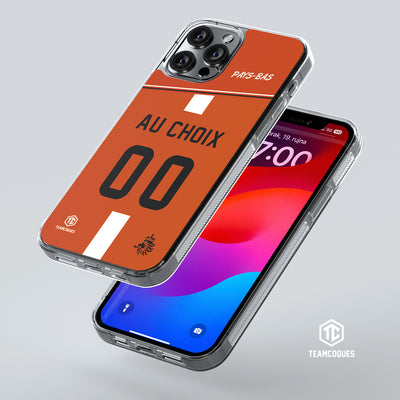 Coque foot PAYS-BAS personnalisable - TEAMCOQUES