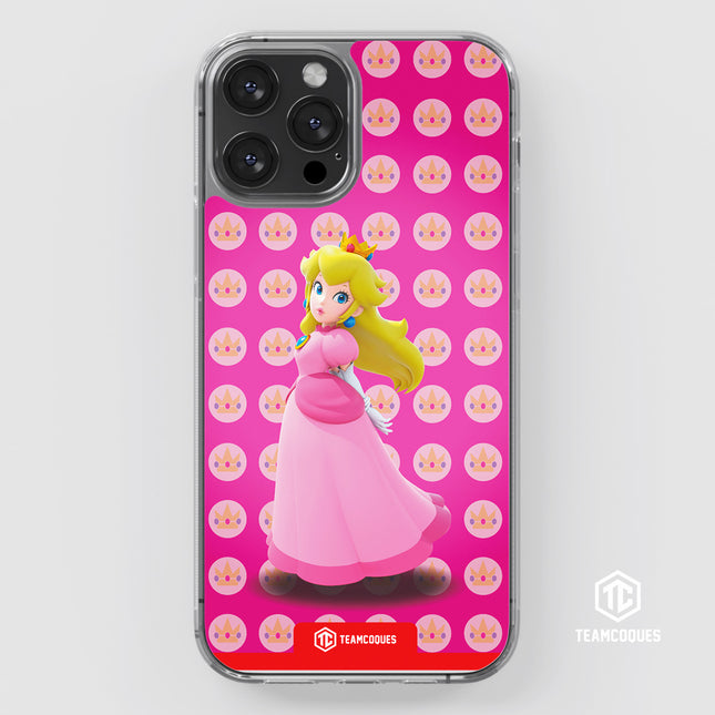 Coque design SUPER MARIO - PEACH - TEAMCOQUES
