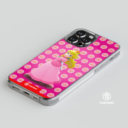 Coque design SUPER MARIO - PEACH - TEAMCOQUES