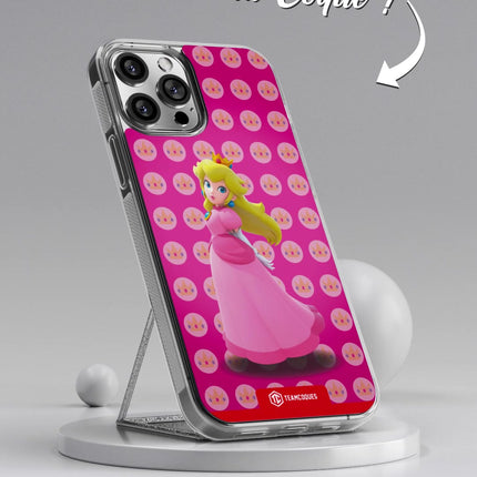 Vidéo Coque design SUPER MARIO - PEACH - TEAMCOQUES