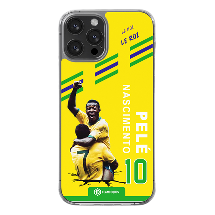 Coque joueur PELÉ BRÉSIL - TEAMCOQUES