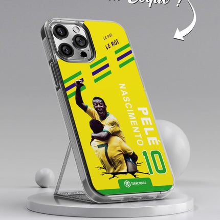 Vidéo Coque joueur PELÉ BRÉSIL - TEAMCOQUES