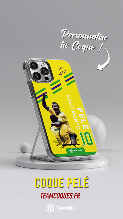 Vidéo Coque joueur PELÉ BRÉSIL - TEAMCOQUES