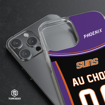 Coque basket NBA PHOENIX SUNS personnalisable - TEAMCOQUES