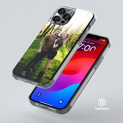 Coque PHOTO 100% personnalisable - iPhone smartphone - TEAMCOQUES