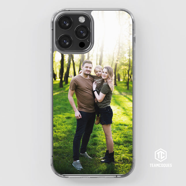 Coque PHOTO 100% personnalisable - iPhone smartphone - TEAMCOQUES