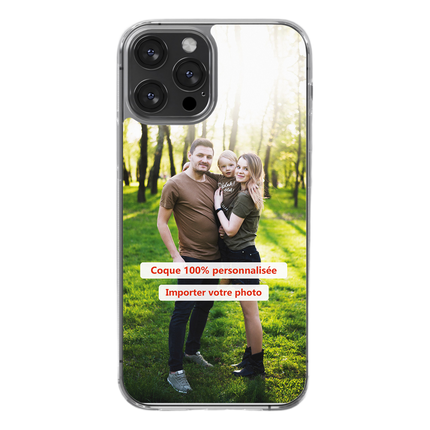 Coque PHOTO 100% personnalisable - iPhone smartphone - TEAMCOQUES