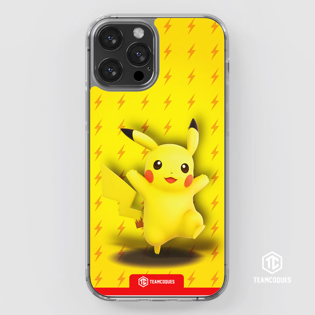 Coque design POKÉMON - PIKACHU - TEAMCOQUES